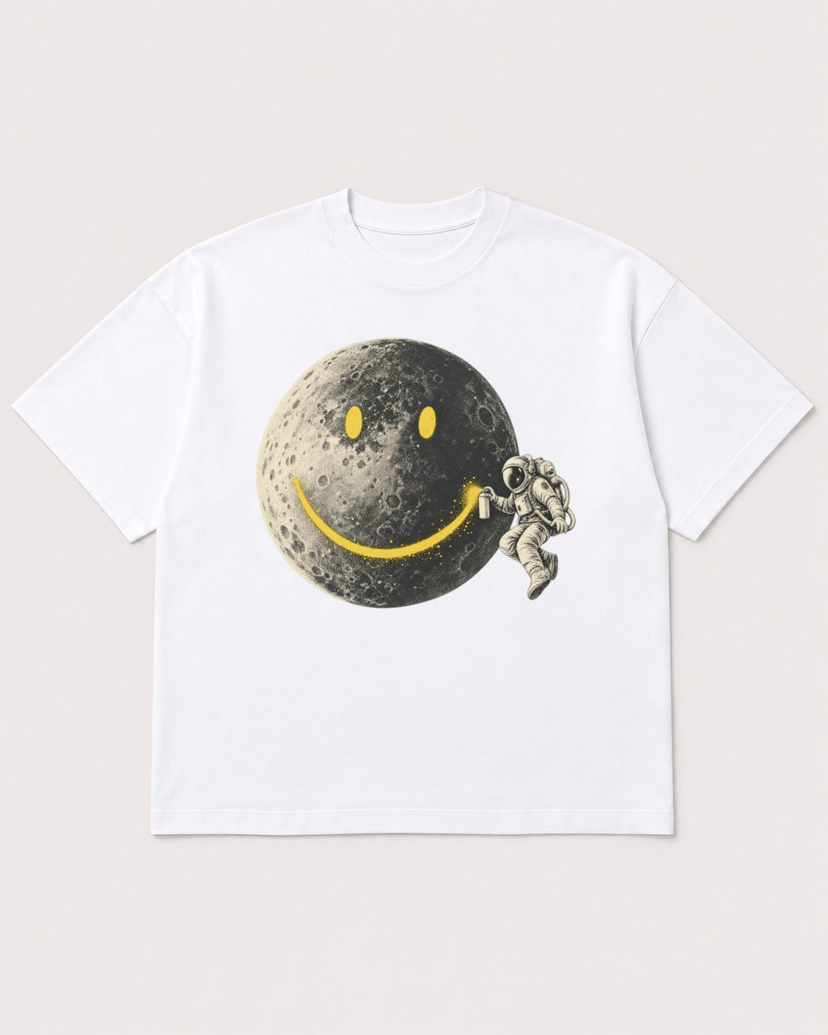 Mockup Boxy Heavyweight Tee White product