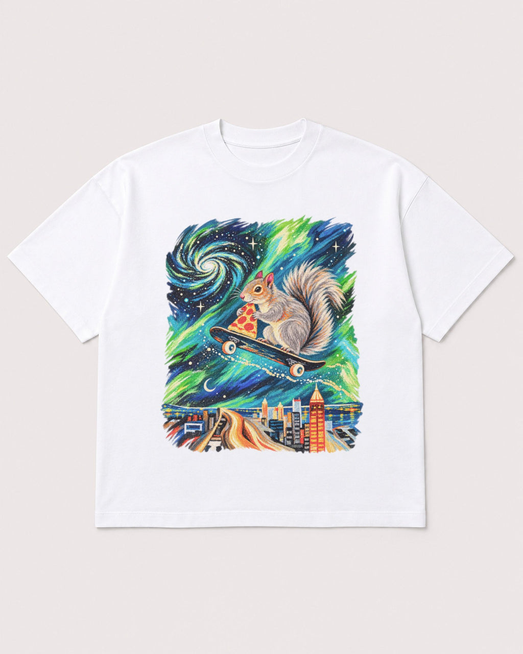 Mockup Boxy Heavyweight Tee White product