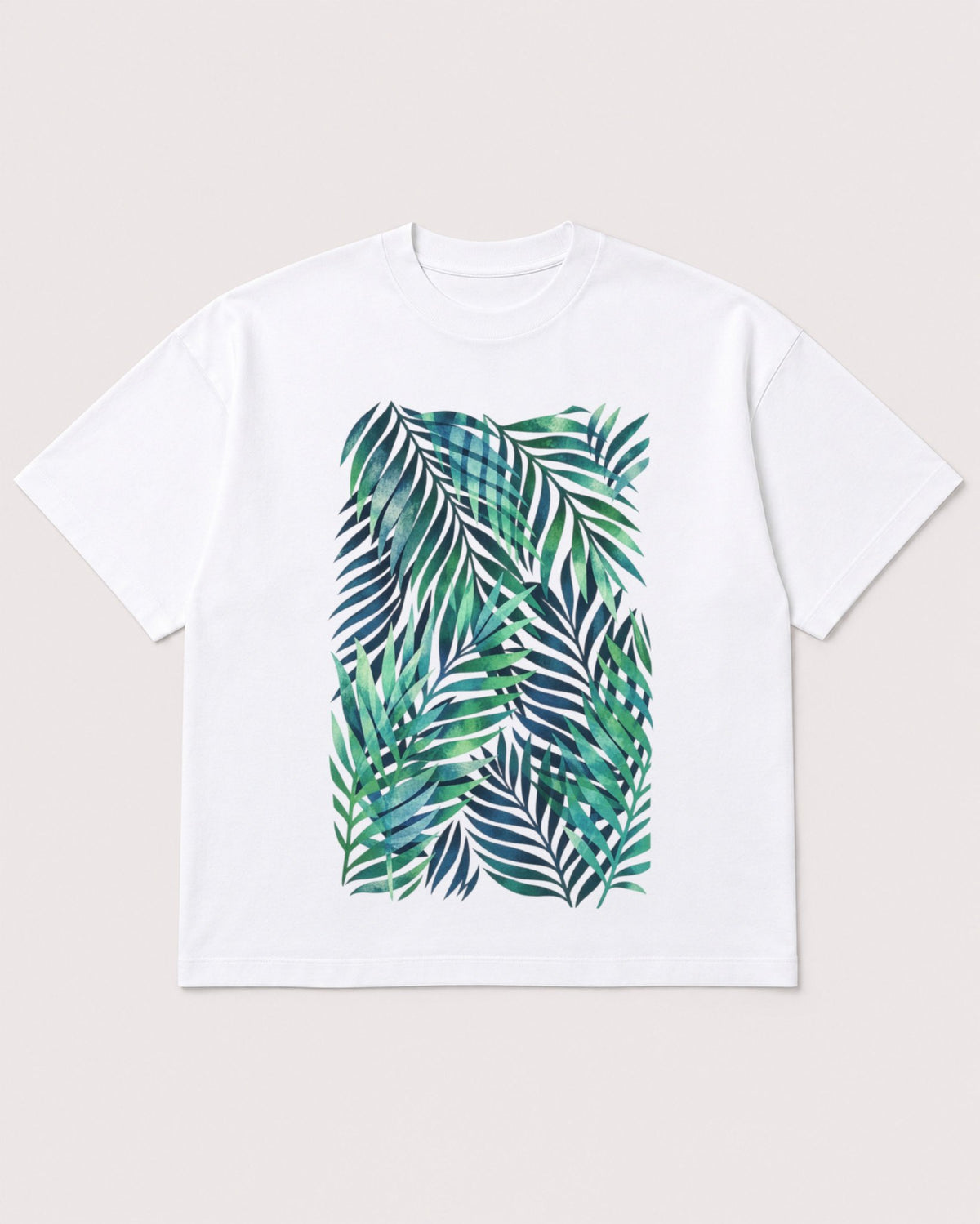 Mockup Boxy Heavyweight Tee White product