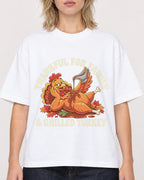 Mockup Boxy Heavyweight Tee White female close-up 19