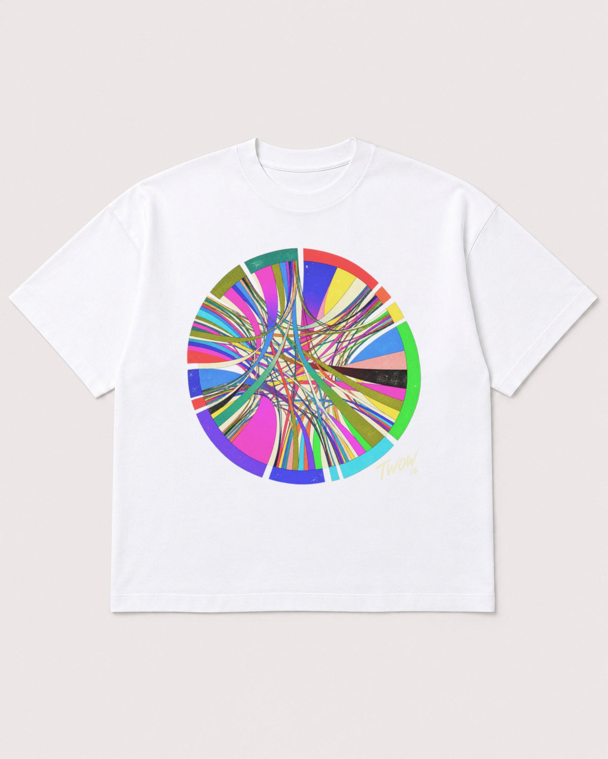 Mockup Boxy Heavyweight Tee White product