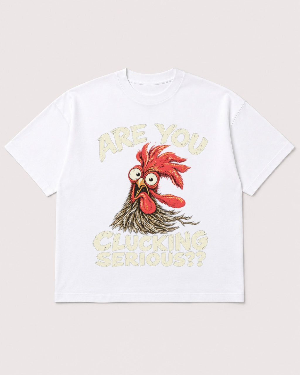 Mockup Boxy Heavyweight Tee White product