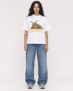Mockup Boxy Heavyweight Tee White female full-body 30