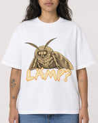Mockup Boxy Heavyweight Tee White female close-up 30