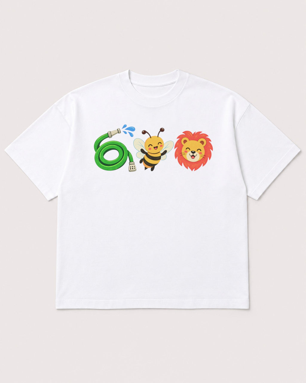 Mockup Boxy Heavyweight Tee White product