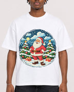 Mockup Boxy Heavyweight Tee White male close-up 05