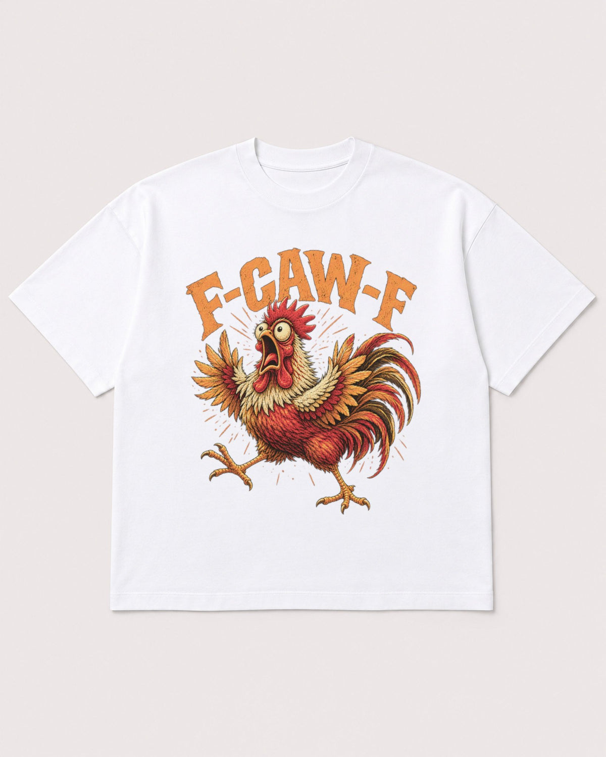 Mockup Boxy Heavyweight Tee White product