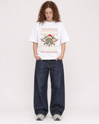 Mockup Boxy Heavyweight Tee White female full-body 09