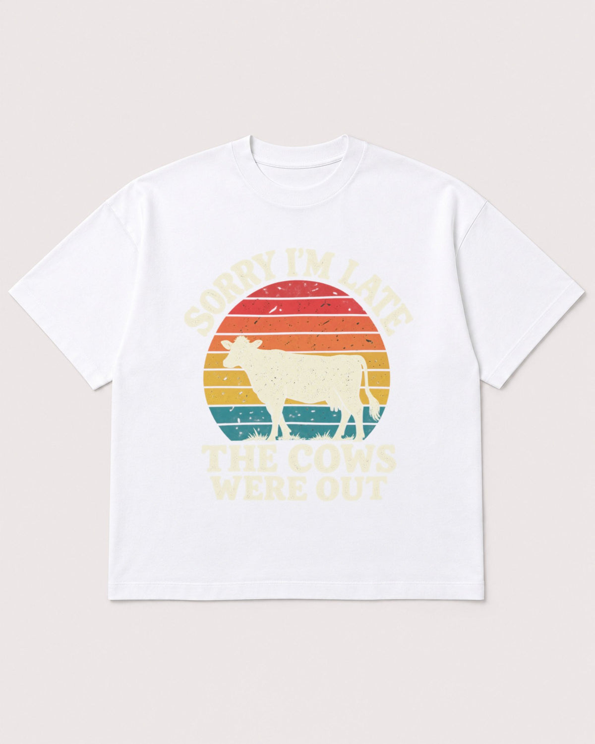 Mockup Boxy Heavyweight Tee White product