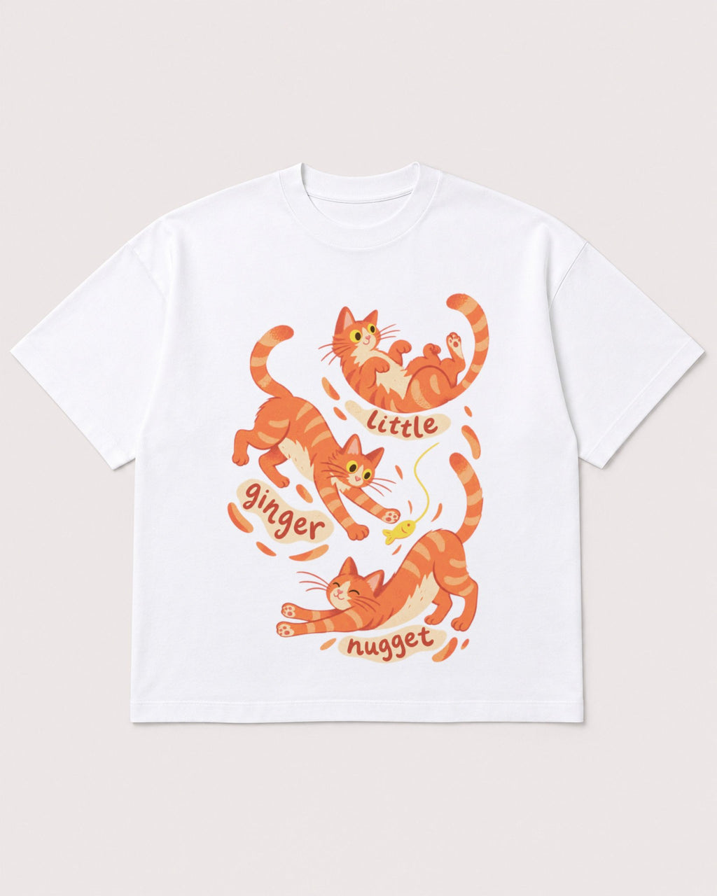 Mockup Boxy Heavyweight Tee White product
