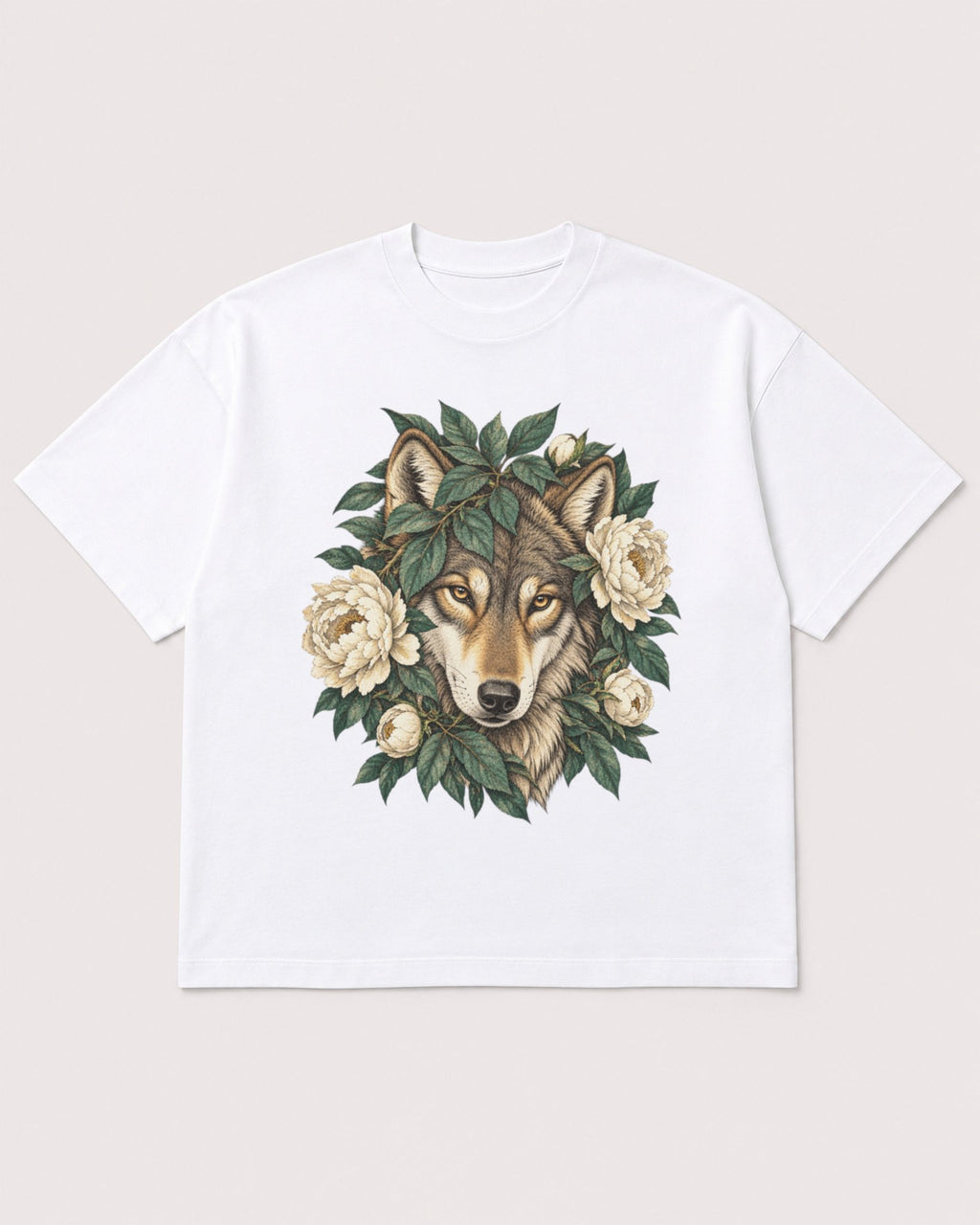Mockup Boxy Heavyweight Tee White product