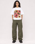 Mockup Boxy Heavyweight Tee White female full-body 07