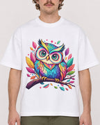 Mockup Boxy Heavyweight Tee White male close-up 09