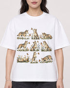 Mockup Boxy Heavyweight Tee White female close-up 03