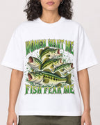 Mockup Boxy Heavyweight Tee White female close-up 27