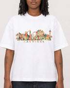 Mockup Boxy Heavyweight Tee White female close-up 24