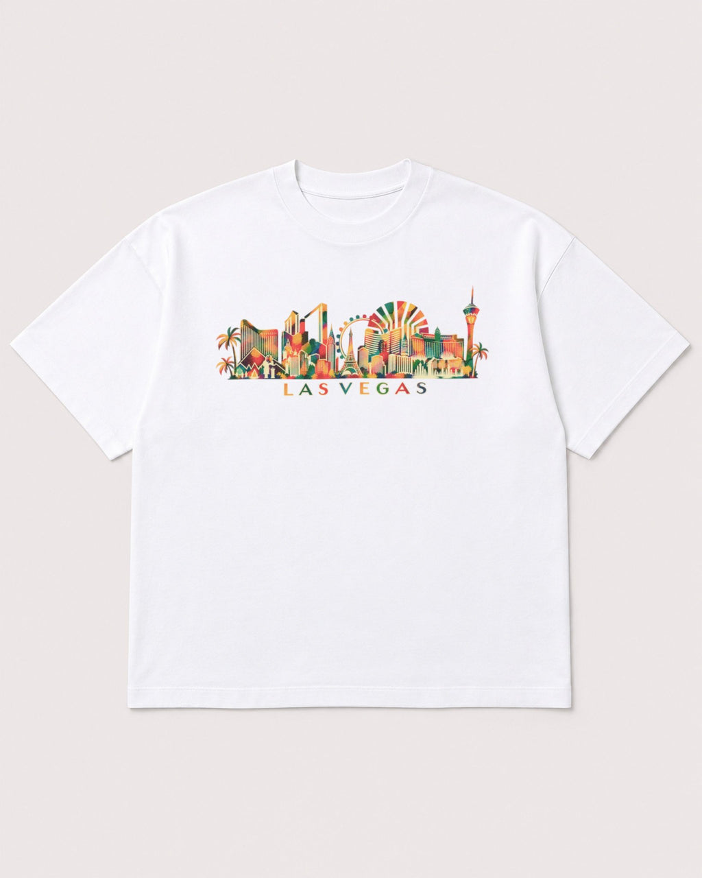 Mockup Boxy Heavyweight Tee White product