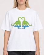 Mockup Boxy Heavyweight Tee White female close-up 08