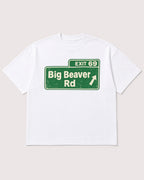 Mockup Boxy Heavyweight Tee White product