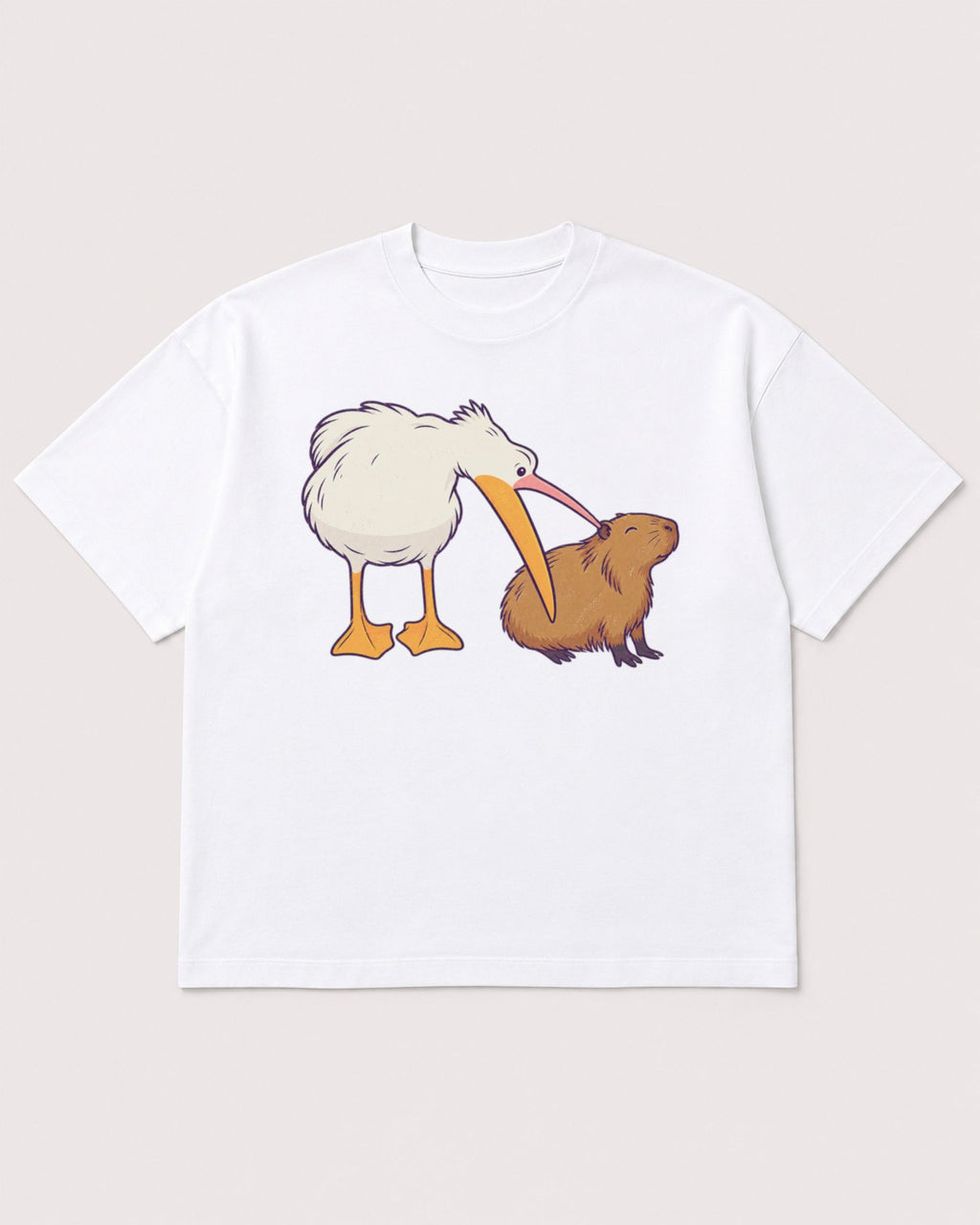Mockup Boxy Heavyweight Tee White product