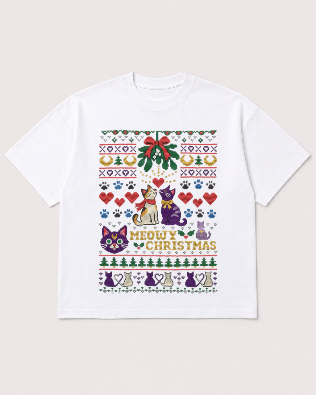 Mockup Boxy Heavyweight Tee White product