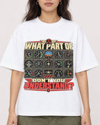 Mockup Boxy Heavyweight Tee White female close-up 02