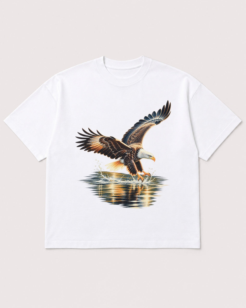 Mockup Boxy Heavyweight Tee White product