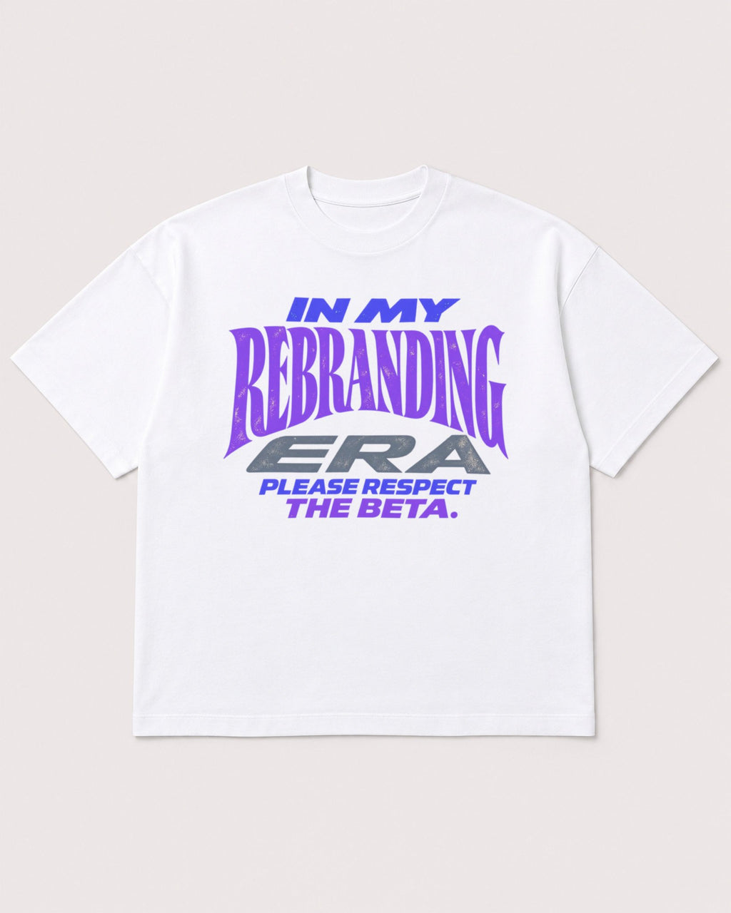 Mockup Boxy Heavyweight Tee White product