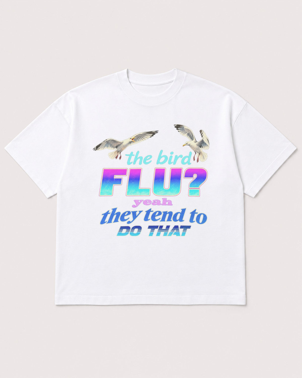 Mockup Boxy Heavyweight Tee White product