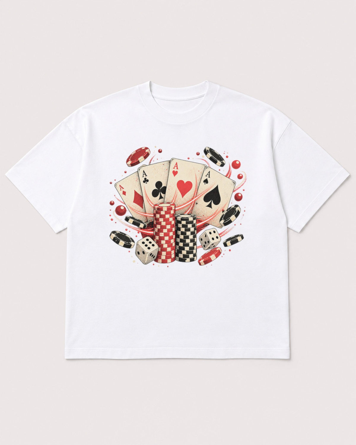 Mockup Boxy Heavyweight Tee White product