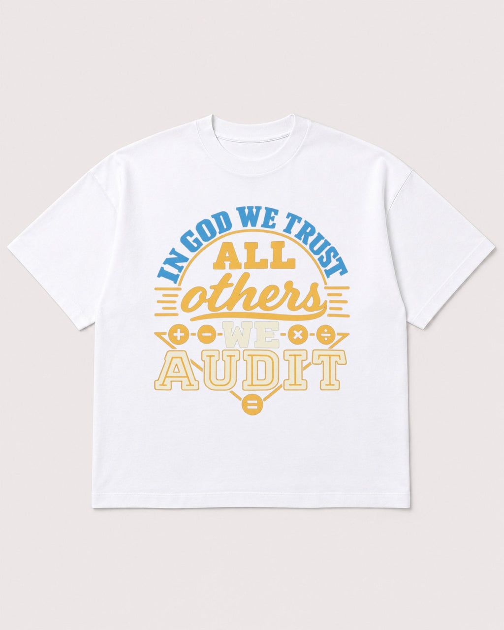 Mockup Boxy Heavyweight Tee White product