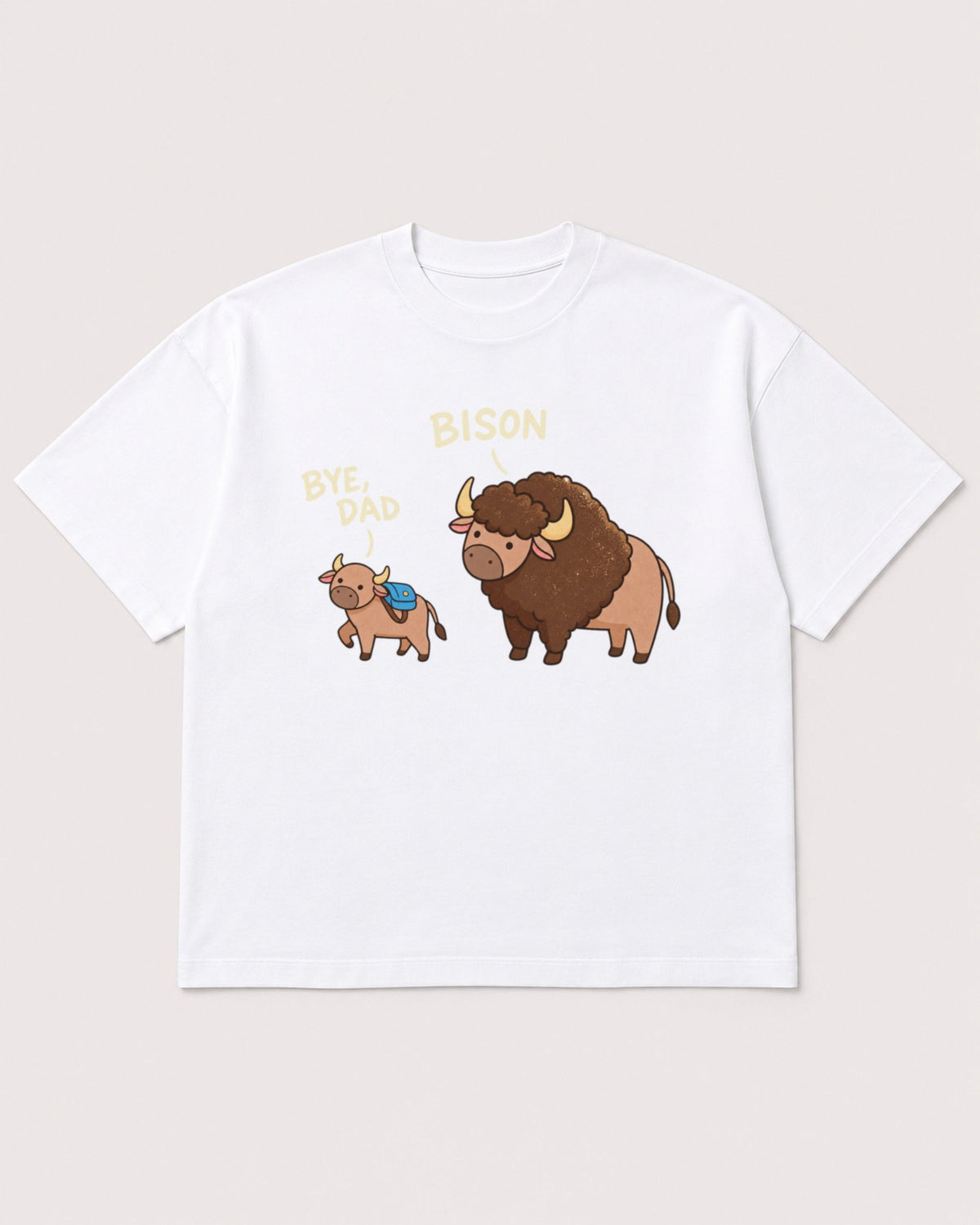 Mockup Boxy Heavyweight Tee White product