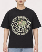 Mockup Boxy Heavyweight Tee Black male close-up 01