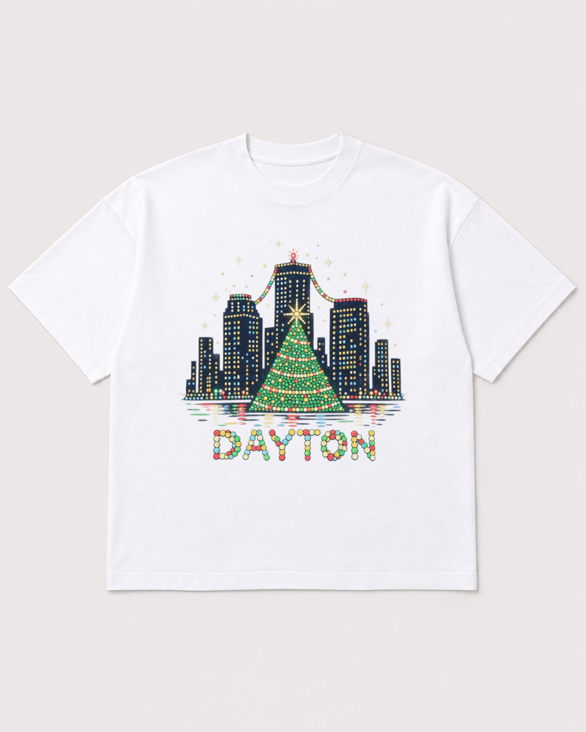 Mockup Boxy Heavyweight Tee White product