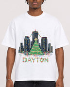 Mockup Boxy Heavyweight Tee White male close-up 05