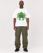 Mockup Boxy Heavyweight Tee White male full-body 44