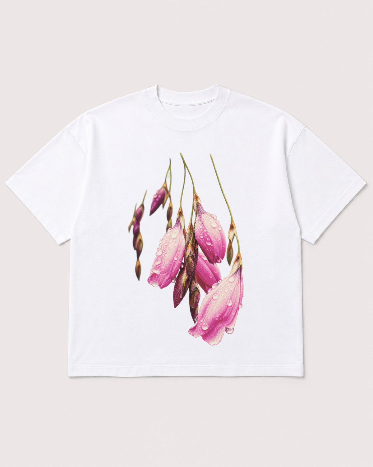 Mockup Boxy Heavyweight Tee White product