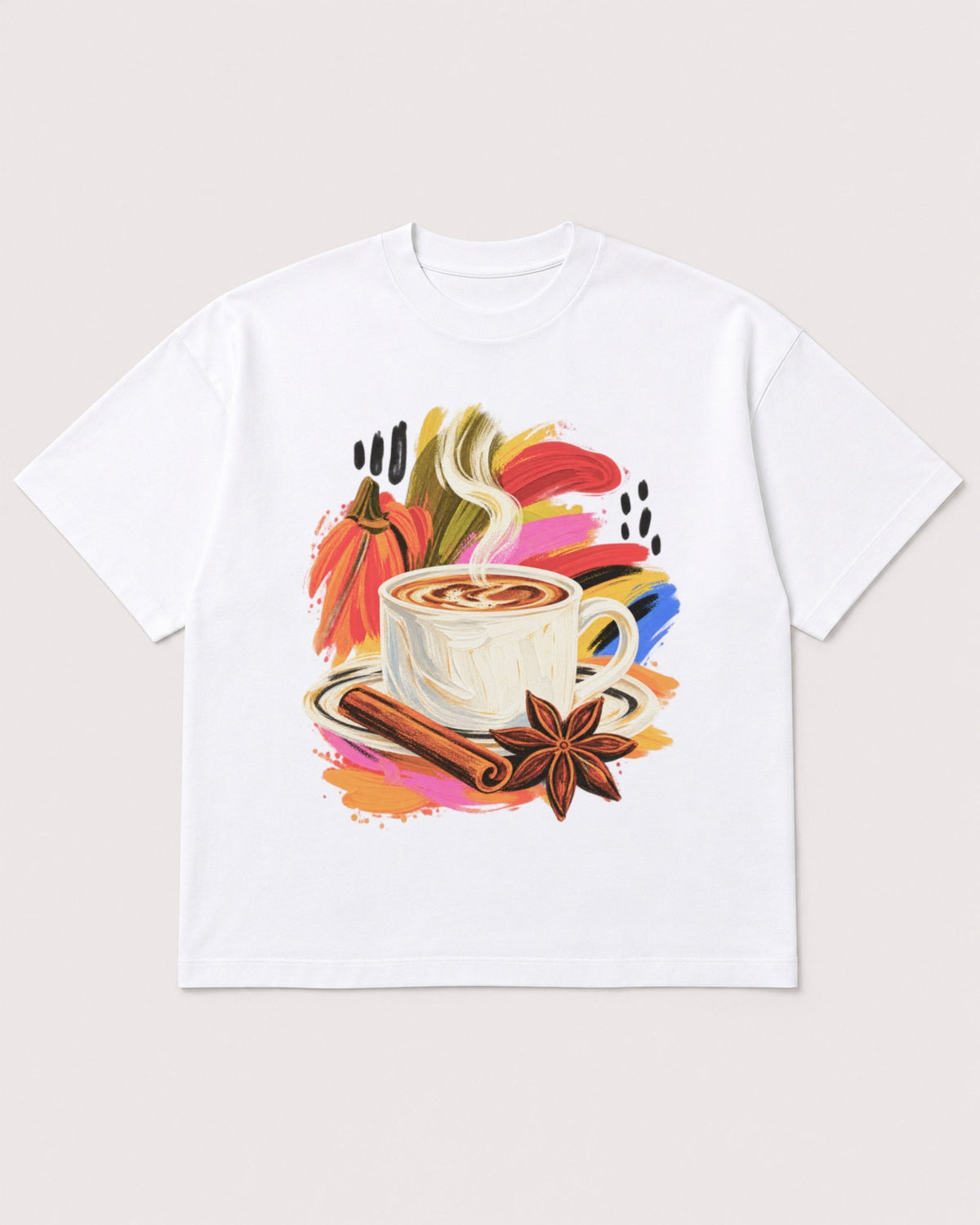Mockup Boxy Heavyweight Tee White product