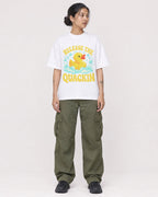 Mockup Boxy Heavyweight Tee White female full-body 12