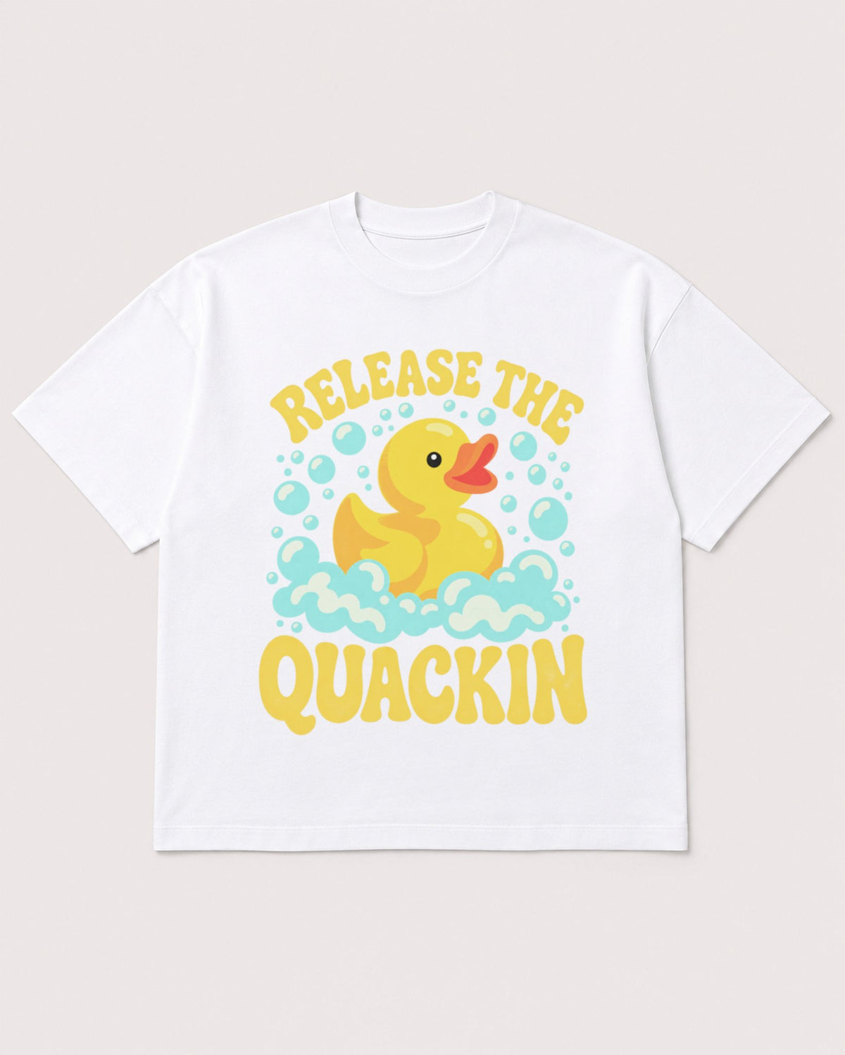 Mockup Boxy Heavyweight Tee White product