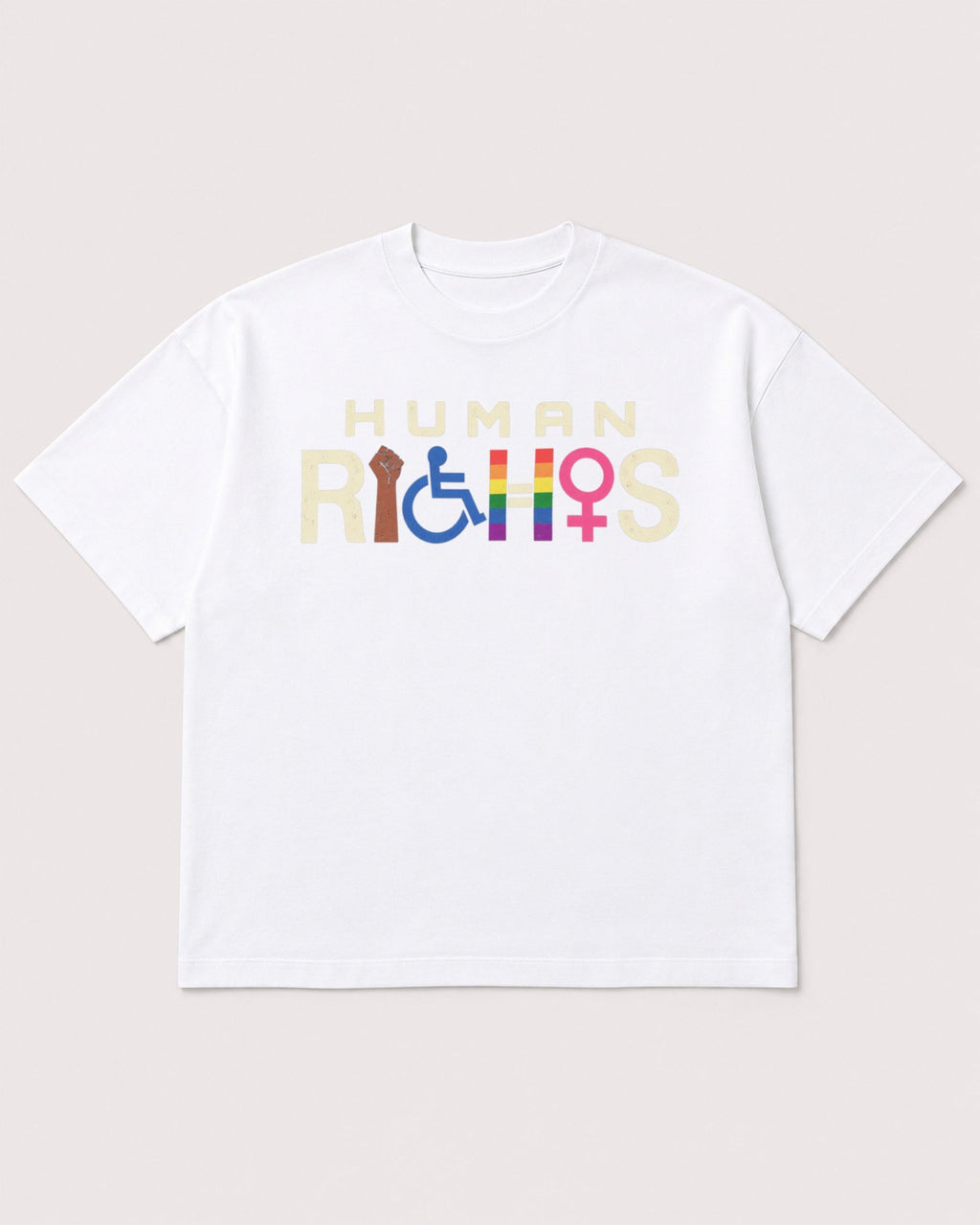 Mockup Boxy Heavyweight Tee White product