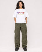 Mockup Boxy Heavyweight Tee White female full-body 07