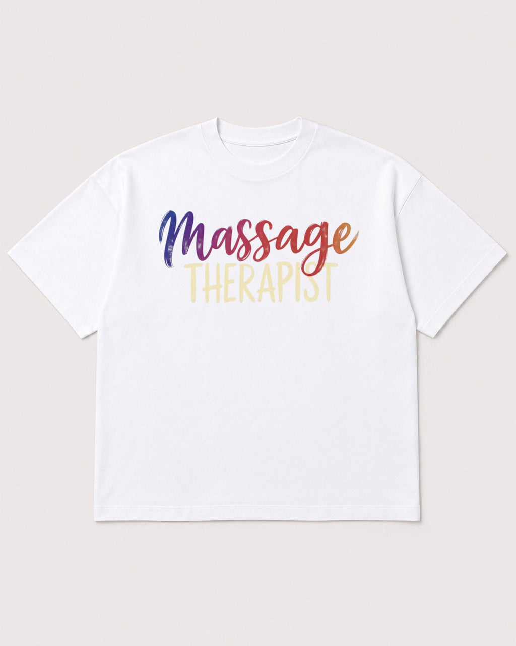 Mockup Boxy Heavyweight Tee White product