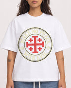 Mockup Boxy Heavyweight Tee White female close-up 06
