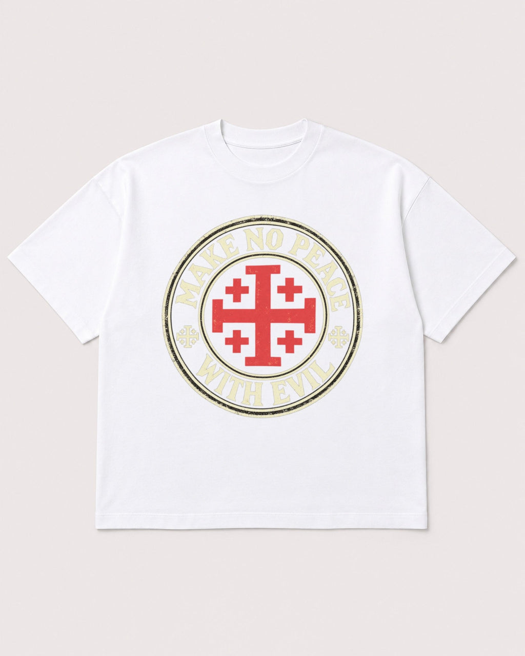 Mockup Boxy Heavyweight Tee White product