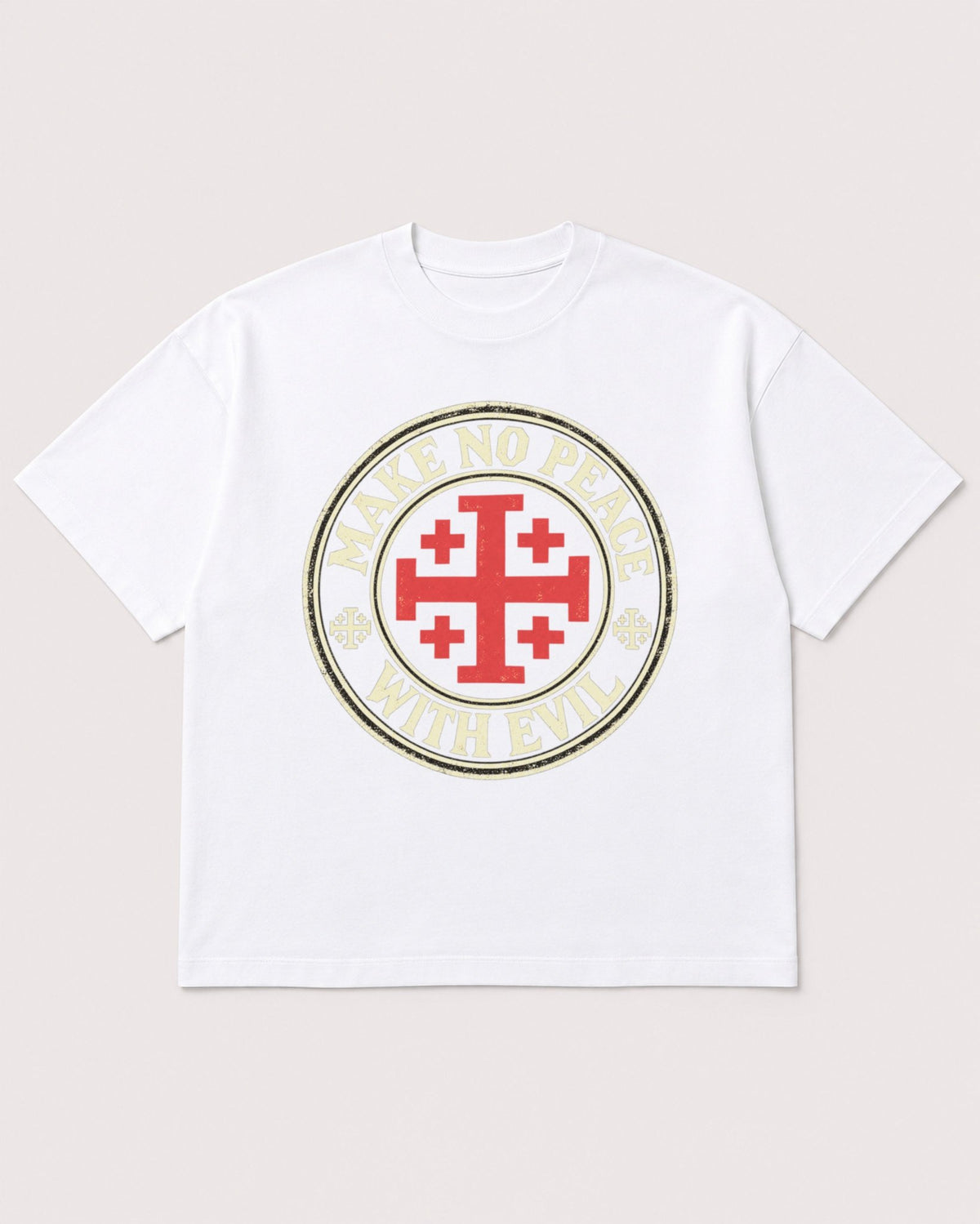Mockup Boxy Heavyweight Tee White product