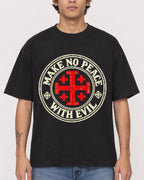Mockup Boxy Heavyweight Tee Black male close-up 06