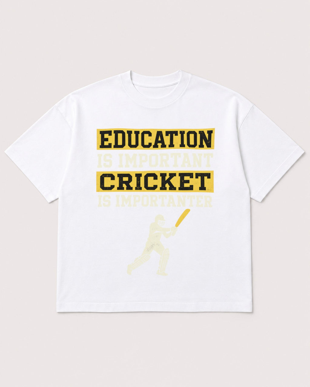 Mockup Boxy Heavyweight Tee White product