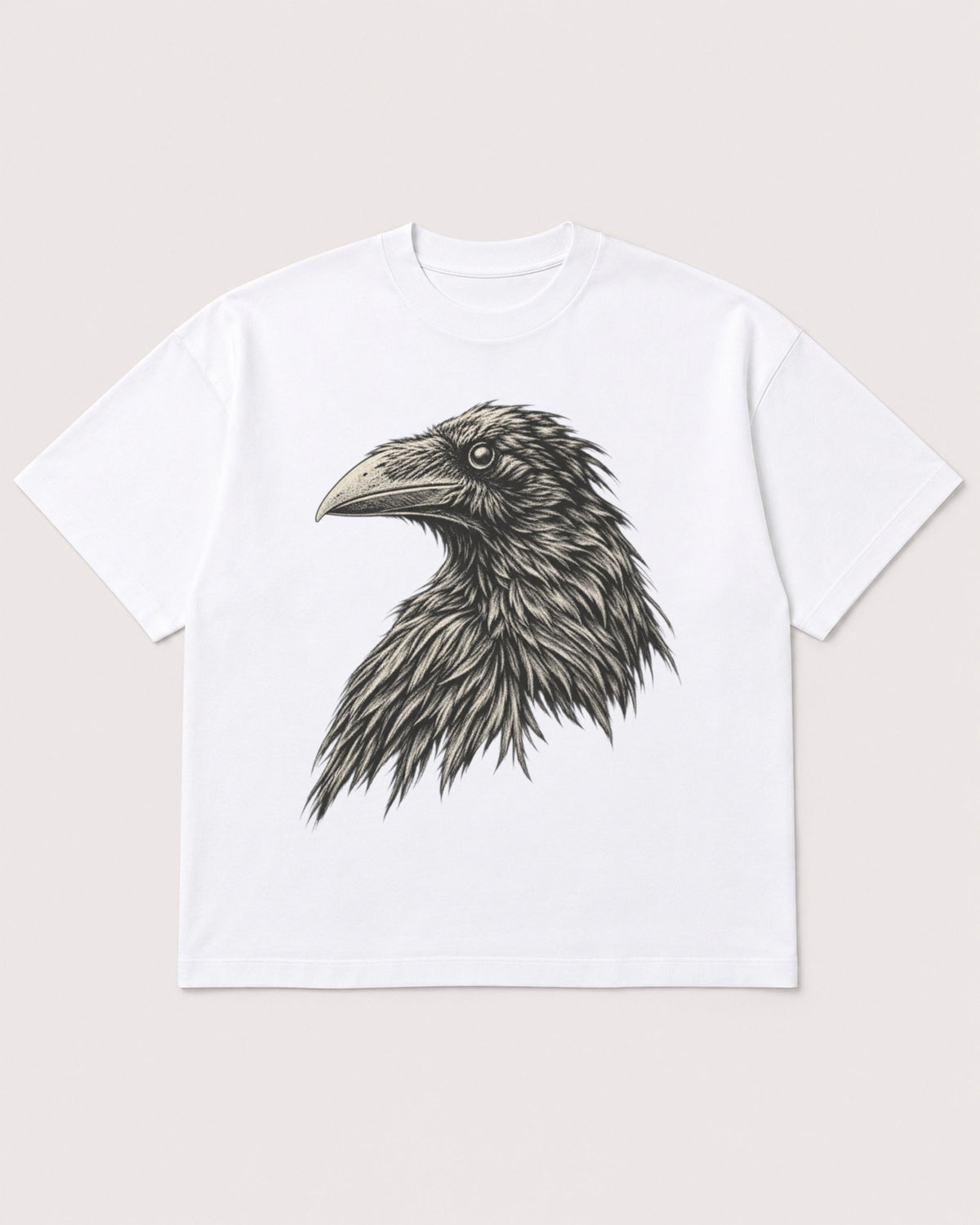 Mockup Boxy Heavyweight Tee White product