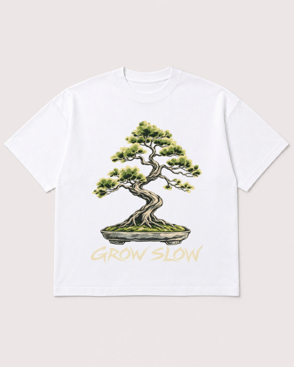 Mockup Boxy Heavyweight Tee White product